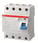 HPFI fejlstrømsafbryder 40A, 4 polet, udløsestrøm 30mA, Type AP-R høj immunitet, 400V AC, 70mm bred F204A-40/0,03 AP-R 2CSF204401R1400 miniature