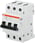 Automatsikring C 0,5A, 3-polet C-karakteristik, brydeevne 10kA, 230/400V AC, 52,5mm bred S203M-C0,5 2CDS273001R0984 miniature