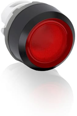 Trykknap lav for lampe rød  MP1-11R 1SFA611100R1101