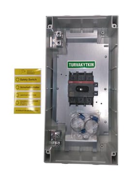 Sikkerhedsafbryder EMC 80A 3P plast med hjælpekontakt OTE75T3M 1SCA022812R4160