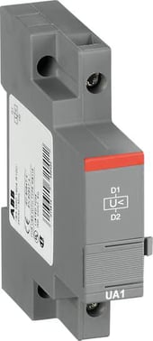 Underspændingsudløser UA1-400, 400VAC, til sidemontage, for MS116, MS/MO132, MS/MO165, MS132-T 1SAM201904R1006