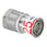 Uponor S-Press PLUS preskobling muffe/muffe 25 mm x ¾" 1070519 miniature