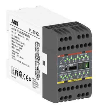 Programmable Safety Controller Pluto B22 2TLA020070R4800