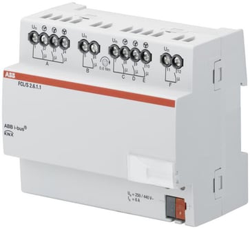 KNX Blæser-/ventilatorkonvektoraktuator, 6A, 2 kanal, MDRC 2CDG110164R0011