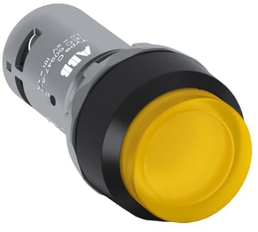 Compact high lamp pushbutton yellow CP4-11Y-10 1SFA619103R1113