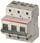Automatsikring C 16A, 3-polet C-karakteristik, brydeevne 50kA, 230/400V AC, 79,5mm bred S803S-C16 2CCS863001R0164 miniature