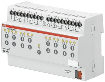 KNX persienneaktuator, 8-kanal, 230V AC, MDRC  JRA/S8.230.5.1 2CDG110126R0011
