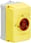 Kapsling IB132-Y, gul med rød omskifter, for motorværn MS116, MS132 1SAM201911R1011 miniature