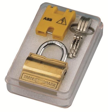 Låseanordning sæt med hængelås og nøgler for S200 SA 3 GJF1101903R0003