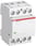 Installationskontaktor 4-polet 3NO+1NC, AC-1 40A ved 55 grader, 400V AC, styrespænding 24V AC/DC 1SAE341111R0131 miniature