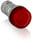 Rød lampe med integreret LED 12V DC CL2-501R 1SFA619403R5011 miniature