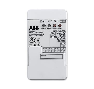 ABB KNX LED-lysdæmper, 1/4 kanal 6155/30-500 2CKA006151A0254