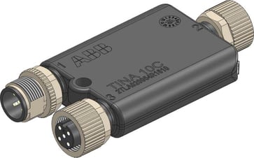 Signal adaptor OSSD, Stik for forsyningsspænding Tina 10C v2 2TLA020054R1610