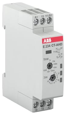 CT-AHD.12 Tidsrelæ 24-48VDC/24-240VAC 1SVR500110R0000