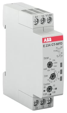 CT-MFD.12 Time relay, multifunction 1c/o, 24-240VAC 24-48VDC 1SVR500020R0000