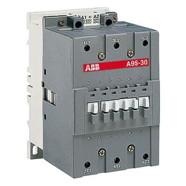 Kontaktor for kondensatordrift 3-polet 65kvar, 400V AC, styrespænding 220-230V AC 50Hz / 230-240V AC 60Hz UA95-30-00-80 1SFL431022R8000