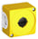 Plast kapsling 1 hul gul/lysegrå CEPY1-0 1SFA619821R1000 miniature