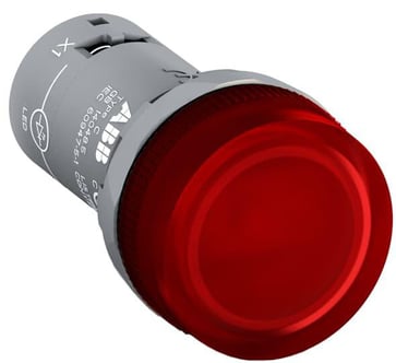Signallampe rød med ba9s fatning CL-100R 1SFA619402R1001