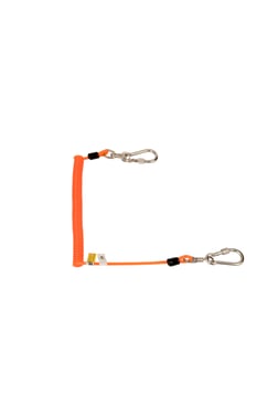 Bahco Coil lanyard for 2 kg with swivel carabiners 439000002