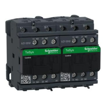 Kontaktor 12A for reversering 230V LC2D12P7