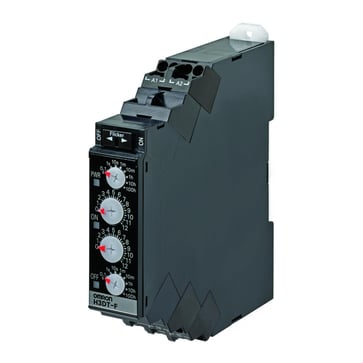 Timer, DIN-skinne montage, 17,5 mm, Twin, 1-120s, 1xSPDT, 5A, 24-240 VAC/DC, push-in terminal H3DT-F AC/DC24-240 669468