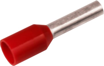 Pre-insulated ABIKO end terminal KA1,5-8ETW, 1,5mm² L8, Red 7298-010500