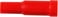 Isol. rund forlængermuffe A1504HO, 0,5-1,5mm², Rød 7496-256300 miniature