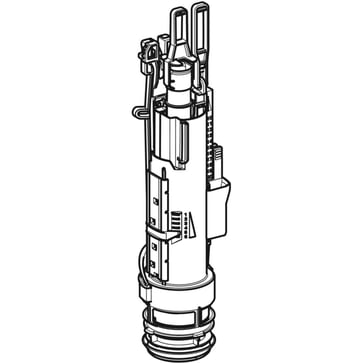 Geberit flush valve 3/6 l f/built-in cistern, plastics 244.820.00.1