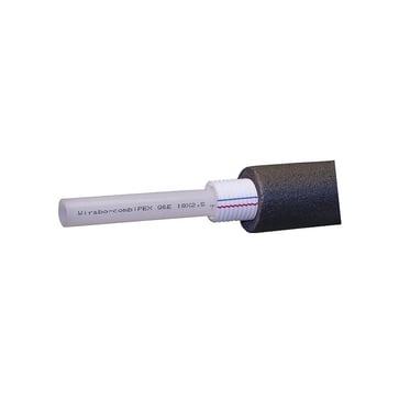 UPONOR COMBI pipe nat in insul conduit black/grey 15X2,5 25/20 48X10, 50M 1033084