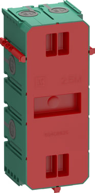 LK FUGA Air indmuringsdåse 2,5 modul, grøn 504D8025