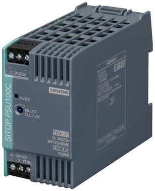 Strømforsyning SITOP PSU100C 24V/2.5A 6EP1332-5BA00