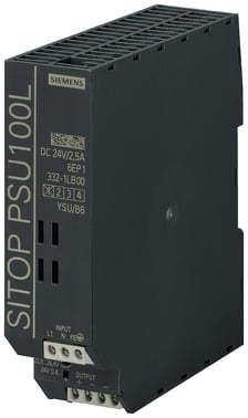 SITOP strømforsyning PSU100L 24 V/2.5 A 6EP1332-1LB00