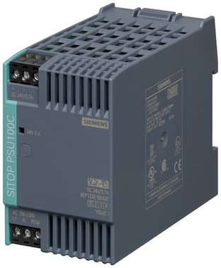 Strømforsyning SITOP PSU100C, enfaset 24 V DC / 3,7 A NEC klasse 2 6EP1332-5BA20