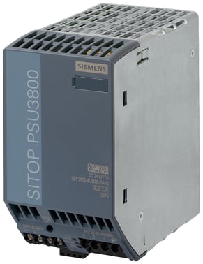 Strømforsyning SITOP PSU3800, 3-faset 24 V DC / 17 A til batteriopladning 6EP3436-8UB00-0AY0