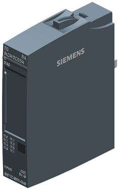 SIMATIC ET 200SP, digitalt udgangsmodul, DQ 8x 24V DC / 0,5A Basic, kildeudgang (PNP, P-switch) Pakkeenhed: 10 stk., Passer til BU-type A0, farve 6ES7132-6BF01-2AA0