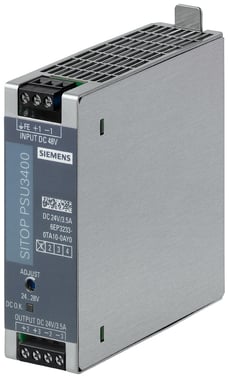 Strømforsyning SITOP PSU3400, 48 V DC / 24 V DC / 10 A 6EP3233-0TA10-0AY0