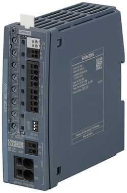 SITOP SEL1400 10 Et selektivitetsmodul 8-kanal med begrænsende egenskaber indgang: 24 V DC/60 A udgang: 24 V DC/8x 10 A 6EP4438-7EB00-3DX0