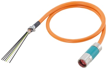 Power cable, preassembled 6FX5002-5DG01-1AB0 6FX5002-5DG01-1AB0