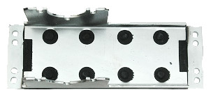 SIDOOR gummimetal antivibrationsbeslag gummibundet metal, anbefales til montering af gearmotorer SIDOOR 6FB1104-0AT01-0AD0