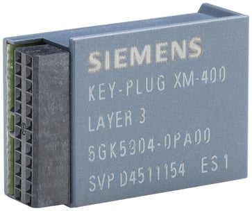 KEY-PLUG XM400, aftageligt medium til aktivering af lag 3-funktioner 6GK5904-0PA00