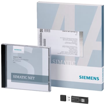 SINAUT SW ST7SC V2.1 M; Software for tilslutning af max 12 SINAUT ST7-stationer til hmi-, scada og office- applikationer via OPC 6NH7997-5CA21-0AA2