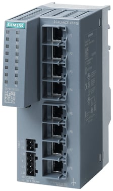 SCALANCE XC108 Unmanaged IE switch 8x 10/100 Mbit/s RJ45 porte LED diagnostik 6GK5108-0BA00-2AC2