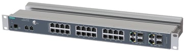 SCALANCE XR328-4C WG managed IE switch 19 "rack 24 x IEC 62443-4-2 certificeret 10/100 Mbps elektriske porte 4 x 1000 Mbps combo porte elektrisk eller 6GK5328-4FS00-2RR3