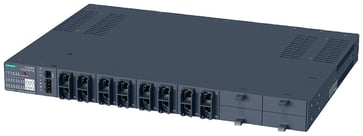 SCALANCE XR324-4M PoE Managed IE switch, 19 "rack 8x 10/100/1000 Mbit / s til RJ45 porte elektrisk med PoE, 8x 10/100/1000 Mbit / s til RJ45 porte ele 6GK5324-4QG10-1AR2