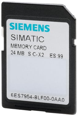 Simatic s7 memory card, 24 mb 6ES7954-8LF02-0AA0 6ES7954-8LF03-0AA0