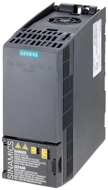 SINAMICS G120C motor effekt 2,2kW 3AC380-480V +10/-20% 47-63Hz integreret filter klasse A, 6SL3210-1KE15-8AF2 6SL3210-1KE15-8AF2