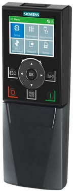 Handheld unit for Intelligent Operator Panel IOP-2 includes IOP-2 6SL3255-0AA00-4HA1