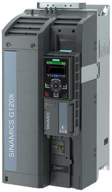 SINAMICS G120X nominel effekt: 18.5 kW At 110% 60s, 100% 240 s med indbygget klasse C2 filter 380-480 V 3 AC, 6SL3220-3YE30-0AF0 6SL3220-3YE30-0AF0
