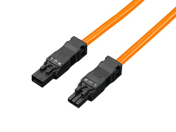 SZ Connection cable, for through-wiring, 3-pole, 100-240 V, L: 1000 mm 2500430