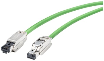 IE-kabel 4 x 2, 2 x IE FC RJ45-stik 180 4 x 2, Cat 6a, IP20, 5 m 6XV1878-5BH50